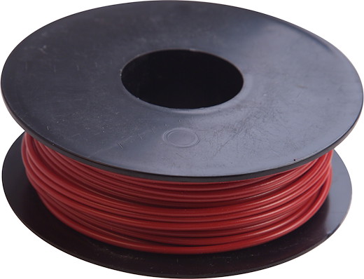Litzen Kabel 0.50 mm² Rot 25 Meter