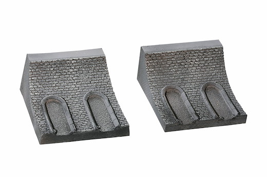 Tunnelinnenwand gebogen