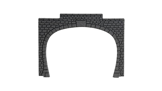 Tunnel-Portal 2-gleisig, Kunststoff
