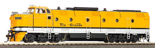 Diesellok D&RGW 4003 modifiziert