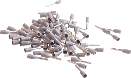 Aderendhülsen mit Isolation 0.75mm2 (100er Pack)