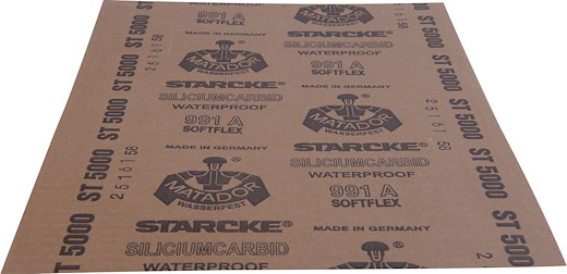 Schleifpapier wasserfest ST5000
