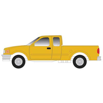 Ford F-150 yellow 2/