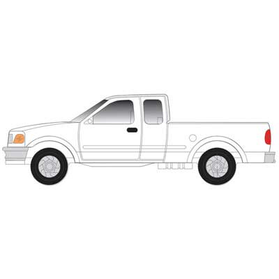 Ford F-150 white 2/