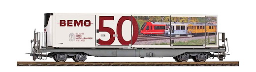 RhB Sb 65616 Jubiläumswagen "50 Jahre BEMO"