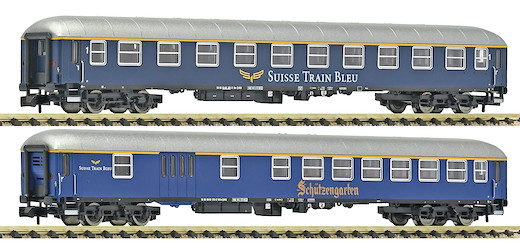 2-tlg. Set 2: Schnellzugwagen, Suisse Train Bleu, Privatbahn