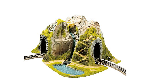 Ecktunnel 1-gleisig, gebogen