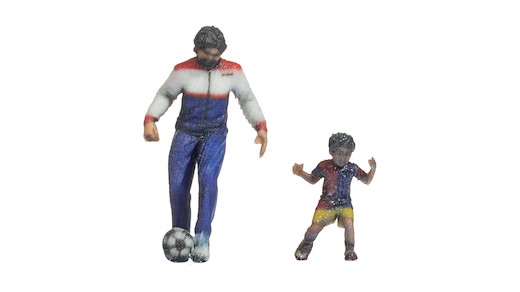 Fußball, 3D-Master-Einzelfigur