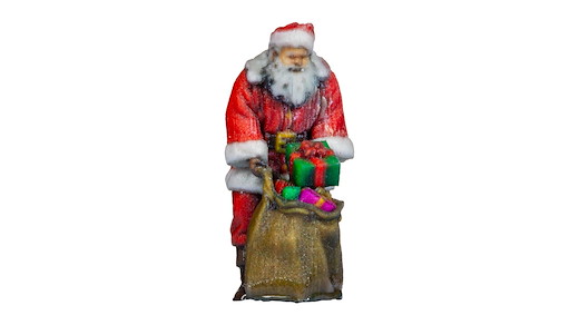 Weihnachtsmann, 3D-Master-Einzelfigur