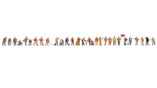 Mega-Spar-Set Bei der Arbeit, 29 Figuren