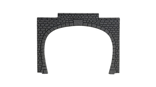Tunnel-Portal 2-gleisig, Kunststoff