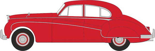 Jaguar Mark VIII red