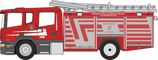 Scania Pump Ladder Fire