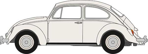 Volkswagen Beetle white