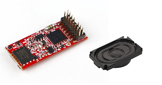 PIKO SmartDecoder S TT BR 130 PluX16 inkl. Lautsprecher