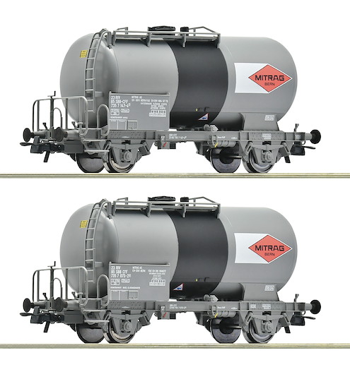 2-tlg. Set: Kesselwagen, SBB, Privatbahn