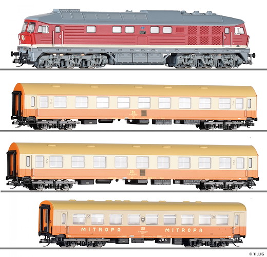 Premium-Einsteiger-Set: Reisezug „Städteexpress“der DR