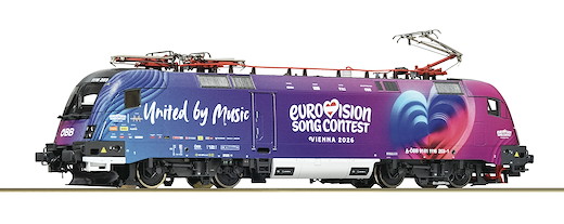 Elektrolokomotive 1116 203-1 „ESC 2026“, ÖBB