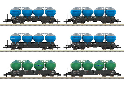 Silowagen-Set Bauart Uacs