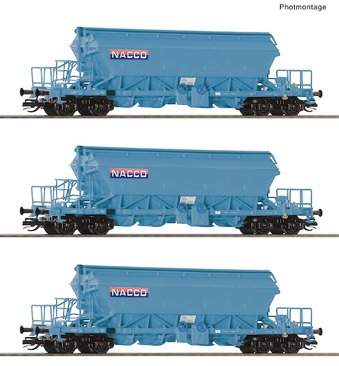 3-tlg. Set: Kaliwagen, NACCO