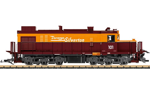 Alco-Diesellok DL 535 E Nr. 101 D&S, WPY