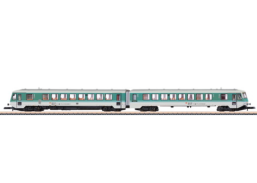 Dieseltriebwagen mit Steuerwagen Baureihe 628.2/928.2, DB