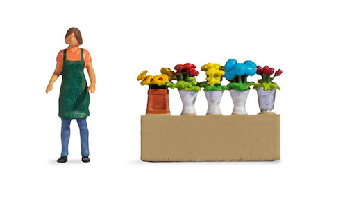 Tiny-Scenes Blumenstand