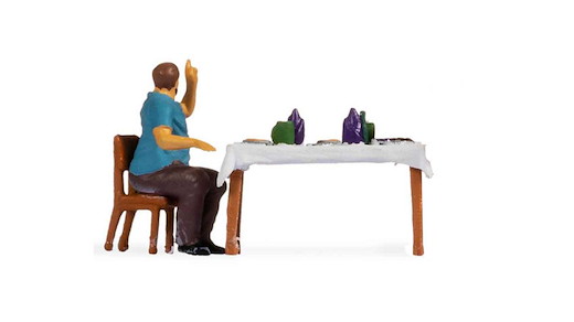 Tiny-Scenes Mittagessen