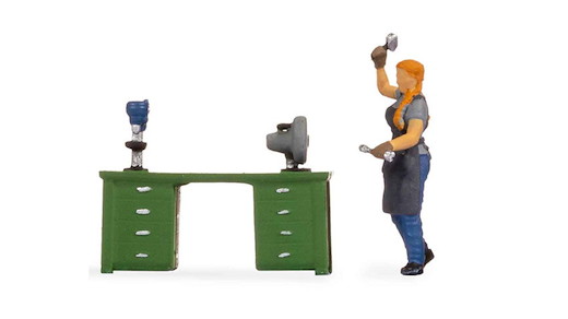 Tiny-Scenes Bei der Arbeit