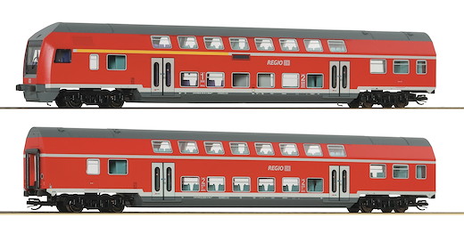 2-tlg. Set 1: Doppelstockwagen, DB AG