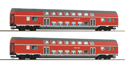 2-tlg. Set 2: Doppelstockwagen, DB AG