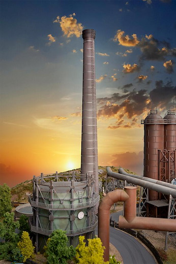 Grosser Industrieschornstein