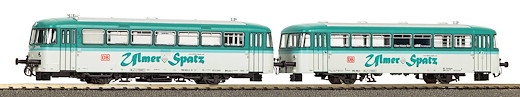 Dieseltriebwagen BR 798 + Steuerwagen Ulmer Spatz DB AG V