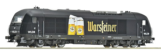 Diesellokomotive 22 „Warsteiner“, WLE, Privatbahn
