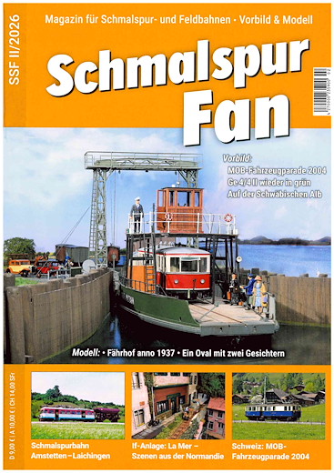 Einzelheft "Schmalspurfan" Ausgabe 2/2026