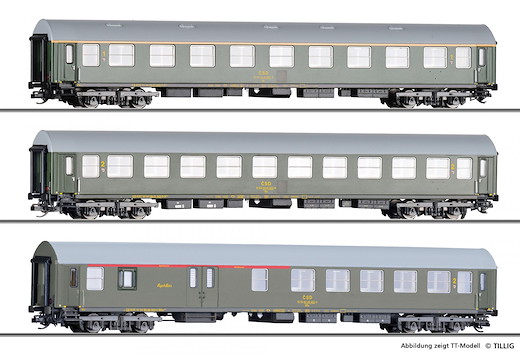 Reisezugwagenset „Retro-Zug der KŽC Doprava s.r.o.“