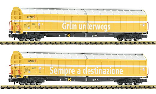 2-tlg. Set: Grossraum-Schiebewandwagen, Wascosa, Privatbahn