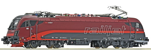 Elektrolokomotive 1216 016-6 „Railjet“, ÖBB