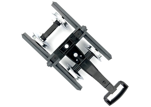 Drehgestell o. Haken m. Räder