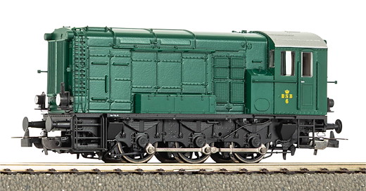 Sound-Diesellok Rangiertraktor Rh 600 DSB III Wechselstromversion, inkl. PIKO Sound-Decoder