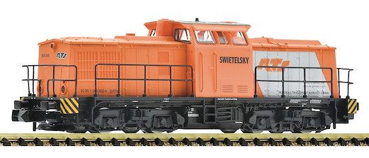 Diesellokomotive 203 500-4, RTS, Privatbahn