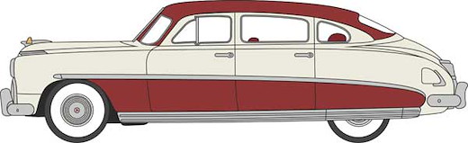 Hudson Hornet Sedan red/g