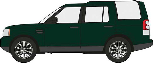 Land Rover Discov green