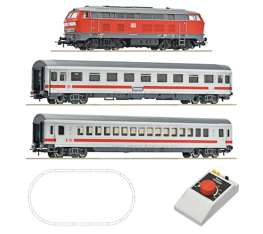 Analog Start Set: Diesellokomotive BR 218 (ROCO LINE), DB AG