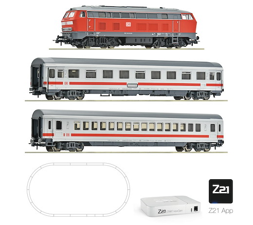Z21 START newGen Digitalset: Diesellokomotive BR 218 (ROCO LINE, Z21 App only), DB AG