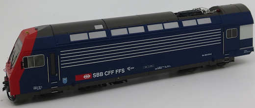 SBB  Re 450 074 blaue Hecktüren ZVV Ep. V DC