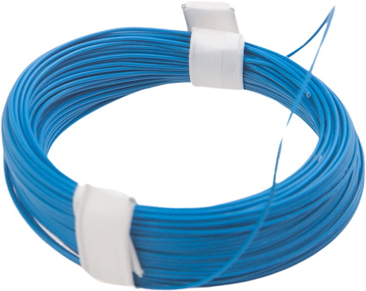 Litzen Kabel 0.04 mm² Blau 10 Meter