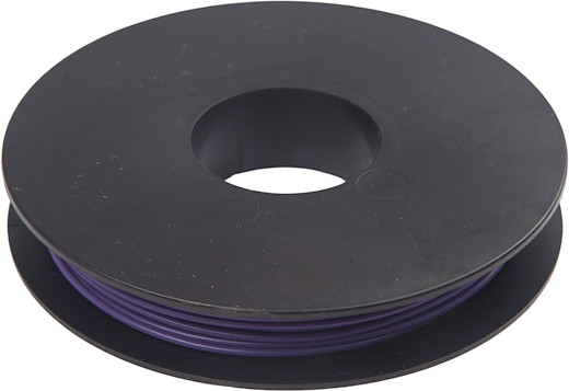 Litzen Kabel 0.25 mm² Violett 25 Meter