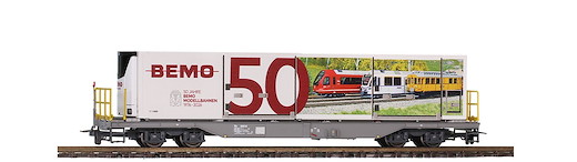 RhB Sb 65616 Jubiläumswagen "50 Jahre BEMO"