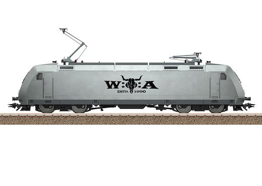 Elektrolokomotive Baureihe 101 Raw Metal Edition